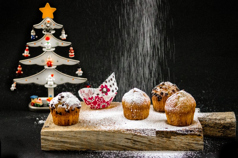 muffin senza glutine con gocce di cioccolata