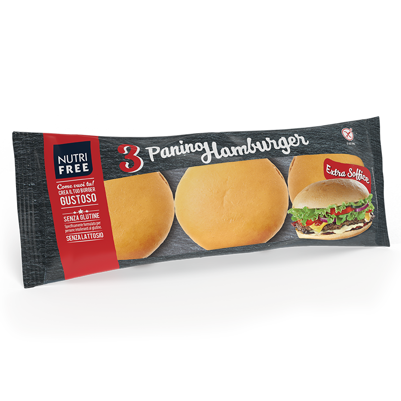 Panino Hamburger 110 gr senza glutine - Nutrifree