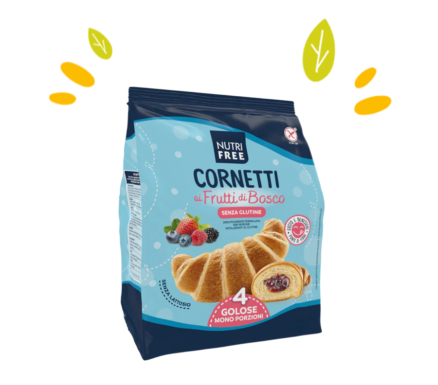 Cornetti ai frutti di bosco